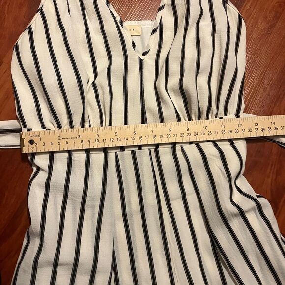 PROMESA striped wide leg jumper. Size M. - Picture 5 of 10
